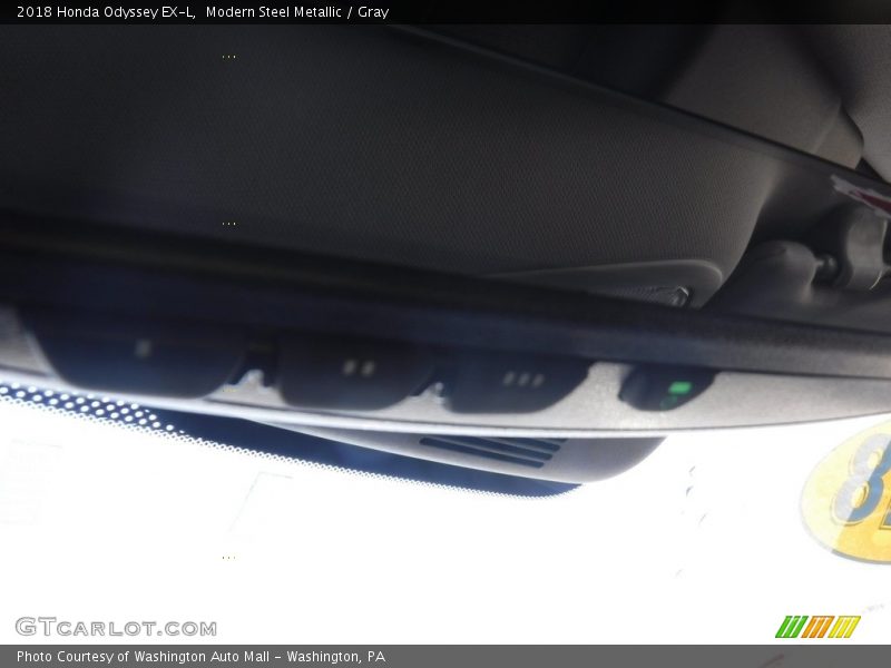Modern Steel Metallic / Gray 2018 Honda Odyssey EX-L