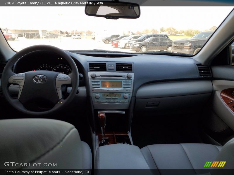 Magnetic Gray Metallic / Ash 2009 Toyota Camry XLE V6