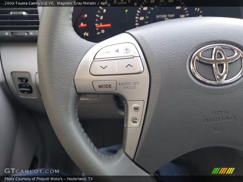 Magnetic Gray Metallic / Ash 2009 Toyota Camry XLE V6