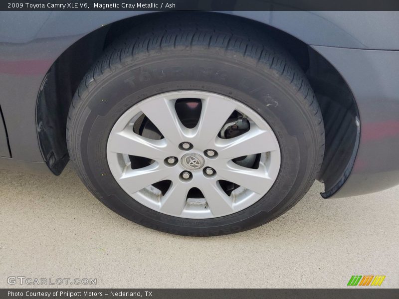Magnetic Gray Metallic / Ash 2009 Toyota Camry XLE V6