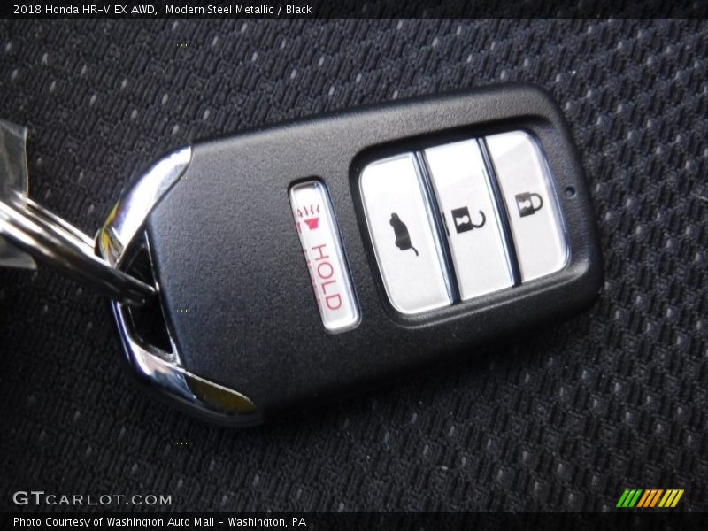 Keys of 2018 HR-V EX AWD