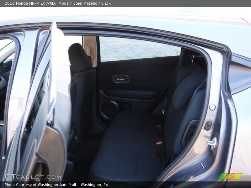 Modern Steel Metallic / Black 2018 Honda HR-V EX AWD