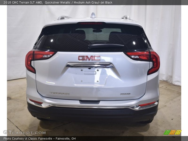 Quicksilver Metallic / Medium Ash Gray/­Jet Black 2018 GMC Terrain SLT AWD
