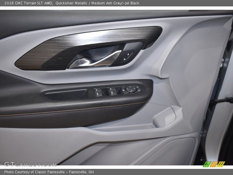 Quicksilver Metallic / Medium Ash Gray/­Jet Black 2018 GMC Terrain SLT AWD