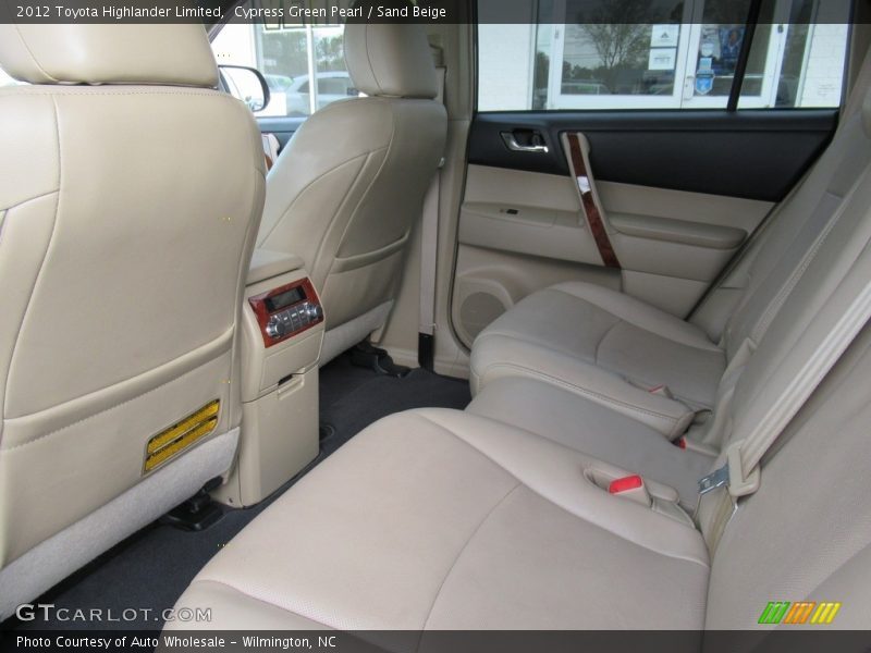 Cypress Green Pearl / Sand Beige 2012 Toyota Highlander Limited