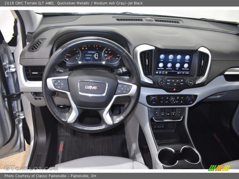 Quicksilver Metallic / Medium Ash Gray/­Jet Black 2018 GMC Terrain SLT AWD