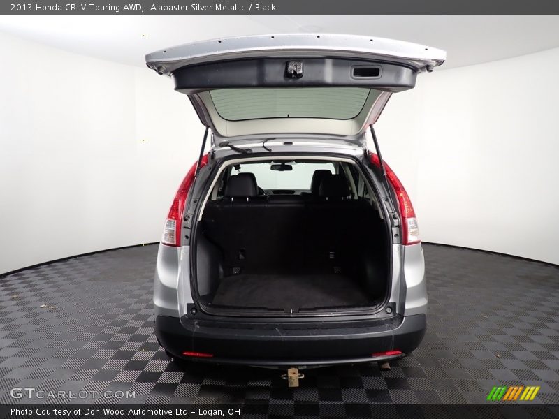 Alabaster Silver Metallic / Black 2013 Honda CR-V Touring AWD