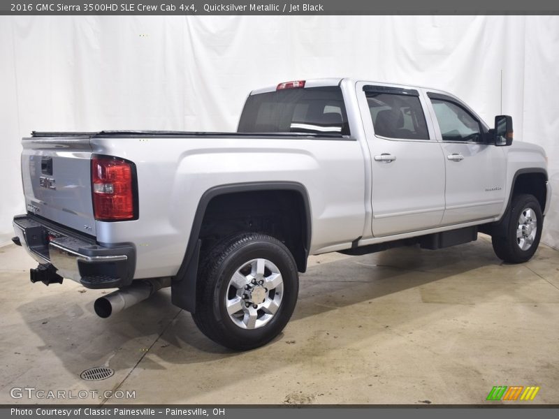  2016 Sierra 3500HD SLE Crew Cab 4x4 Quicksilver Metallic