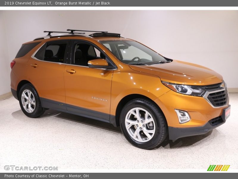 Orange Burst Metallic / Jet Black 2019 Chevrolet Equinox LT