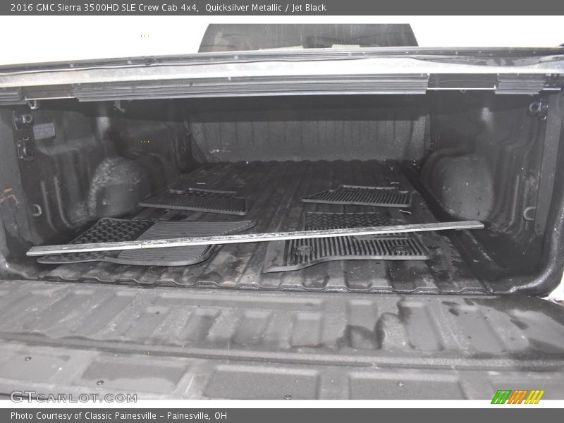 Quicksilver Metallic / Jet Black 2016 GMC Sierra 3500HD SLE Crew Cab 4x4