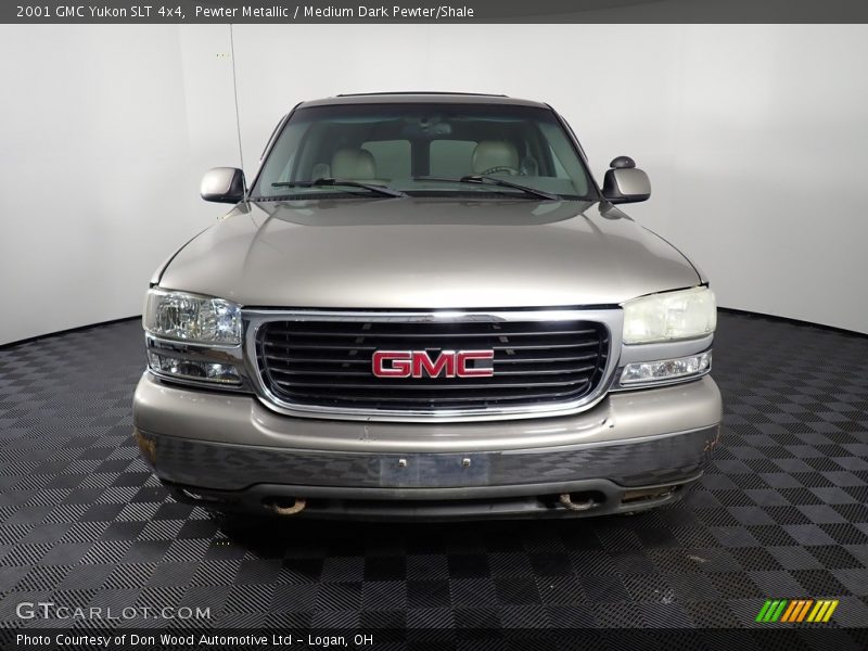 Pewter Metallic / Medium Dark Pewter/Shale 2001 GMC Yukon SLT 4x4