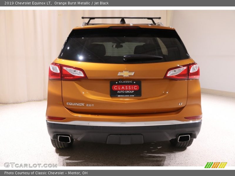 Orange Burst Metallic / Jet Black 2019 Chevrolet Equinox LT