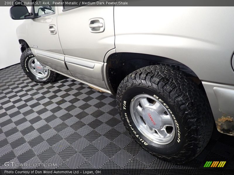 Pewter Metallic / Medium Dark Pewter/Shale 2001 GMC Yukon SLT 4x4