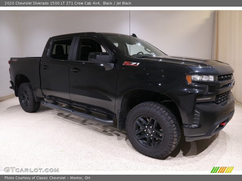 Black / Jet Black 2020 Chevrolet Silverado 1500 LT Z71 Crew Cab 4x4