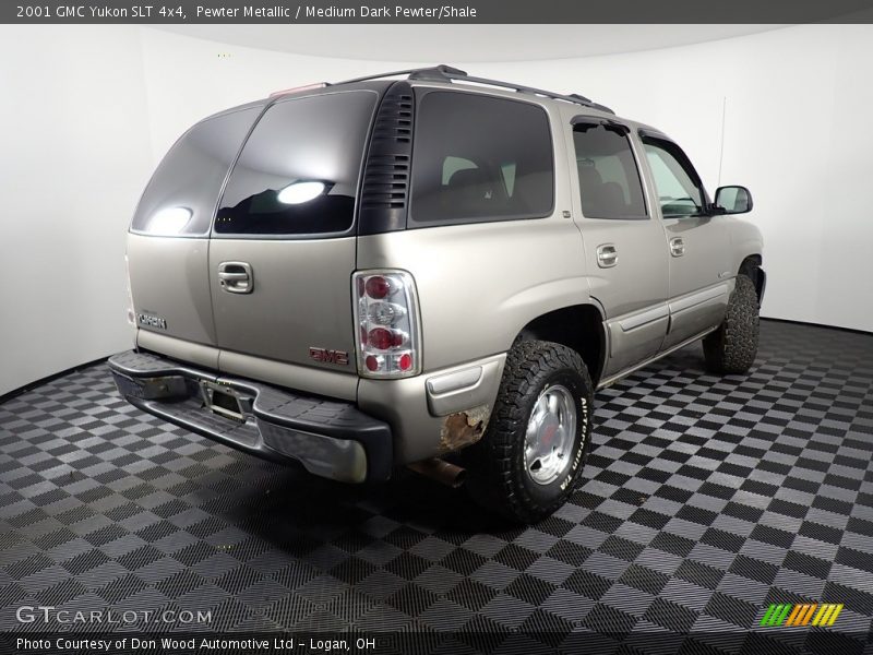 Pewter Metallic / Medium Dark Pewter/Shale 2001 GMC Yukon SLT 4x4