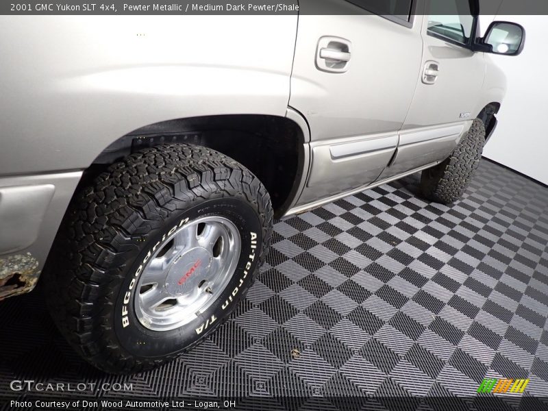 Pewter Metallic / Medium Dark Pewter/Shale 2001 GMC Yukon SLT 4x4