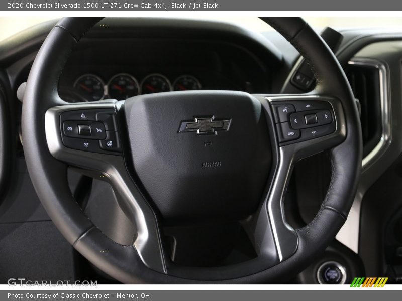 Black / Jet Black 2020 Chevrolet Silverado 1500 LT Z71 Crew Cab 4x4
