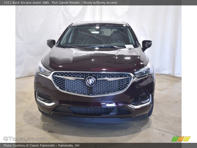 Rich Garnet Metallic / Ebony w/Ebony Accents 2021 Buick Enclave Avenir AWD