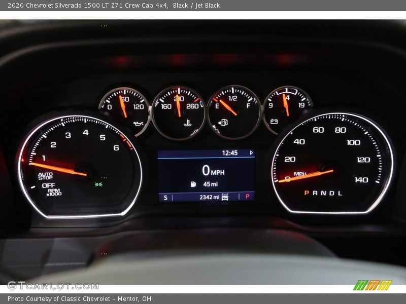 Black / Jet Black 2020 Chevrolet Silverado 1500 LT Z71 Crew Cab 4x4