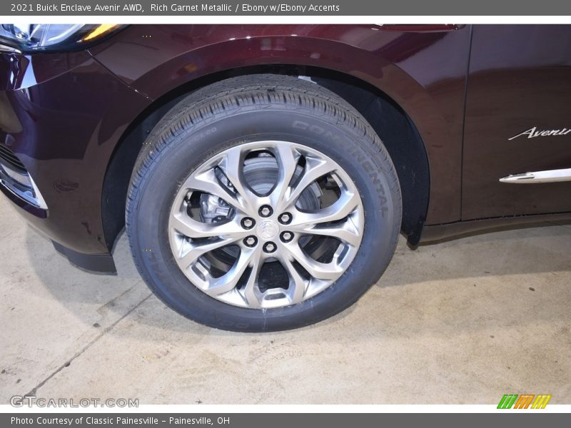 Rich Garnet Metallic / Ebony w/Ebony Accents 2021 Buick Enclave Avenir AWD
