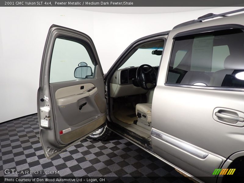 Pewter Metallic / Medium Dark Pewter/Shale 2001 GMC Yukon SLT 4x4
