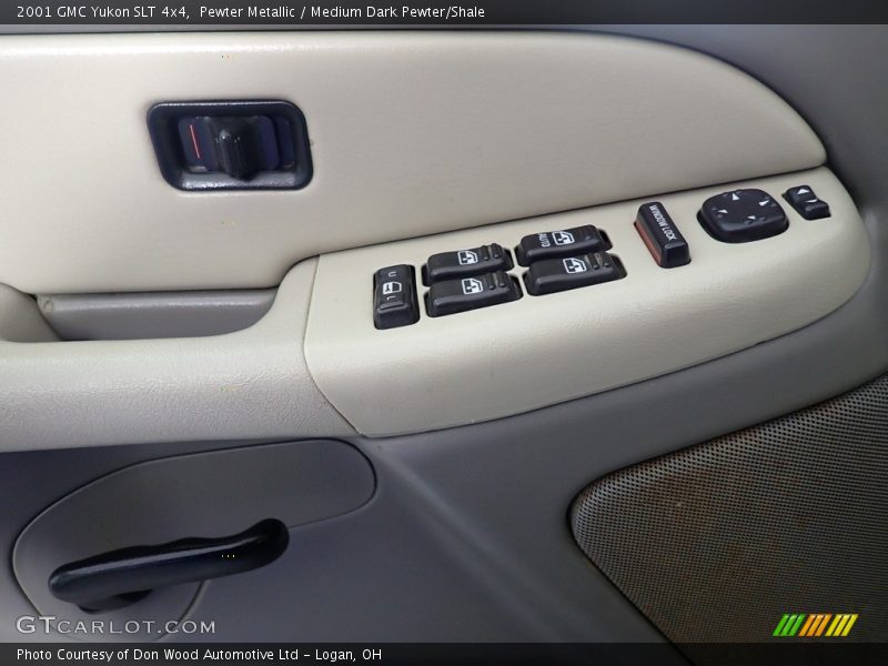 Pewter Metallic / Medium Dark Pewter/Shale 2001 GMC Yukon SLT 4x4