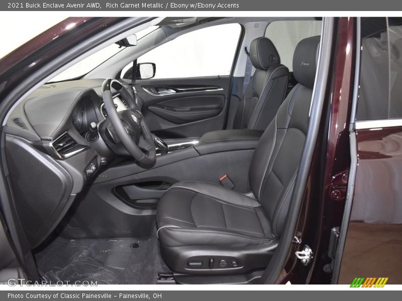 Rich Garnet Metallic / Ebony w/Ebony Accents 2021 Buick Enclave Avenir AWD