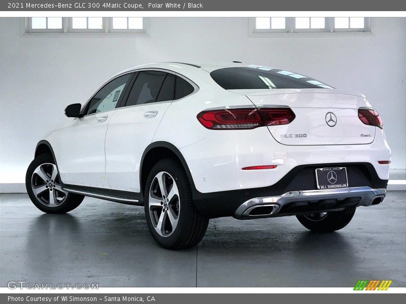 Polar White / Black 2021 Mercedes-Benz GLC 300 4Matic Coupe