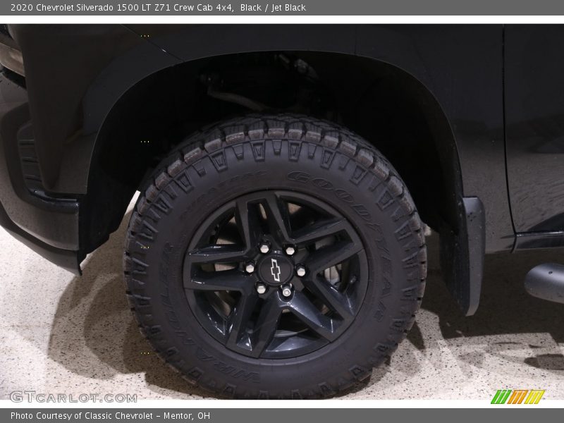 Black / Jet Black 2020 Chevrolet Silverado 1500 LT Z71 Crew Cab 4x4