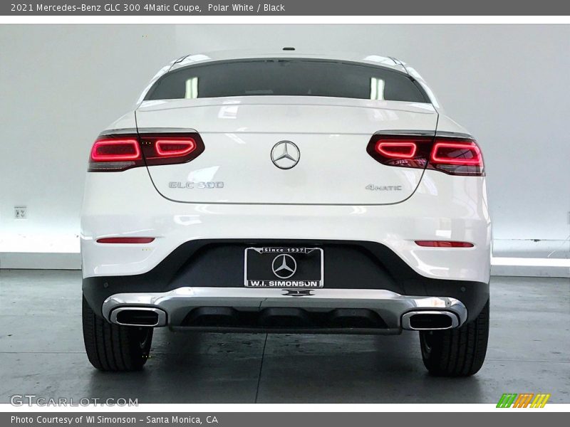 Polar White / Black 2021 Mercedes-Benz GLC 300 4Matic Coupe