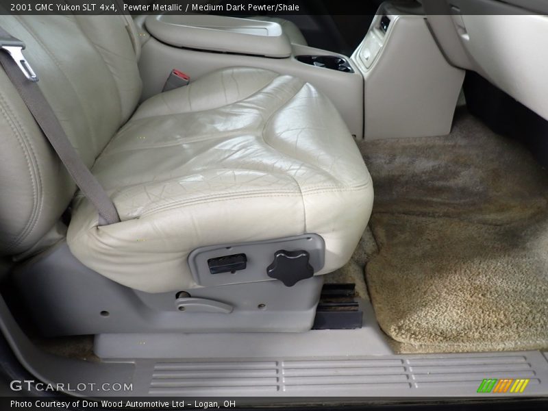 Pewter Metallic / Medium Dark Pewter/Shale 2001 GMC Yukon SLT 4x4