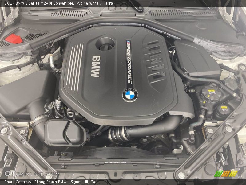 Alpine White / Terra 2017 BMW 2 Series M240i Convertible