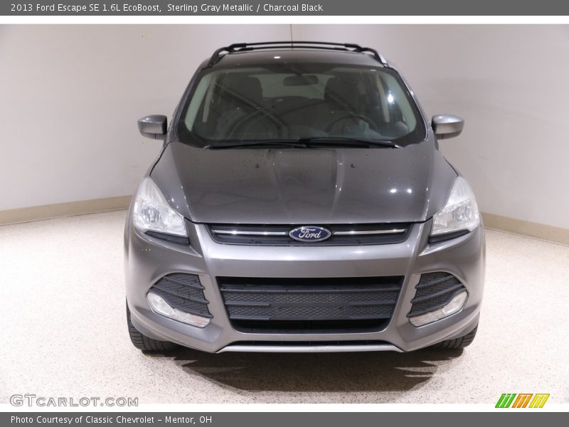 Sterling Gray Metallic / Charcoal Black 2013 Ford Escape SE 1.6L EcoBoost