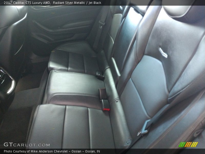 Radiant Silver Metallic / Jet Black 2017 Cadillac CTS Luxury AWD
