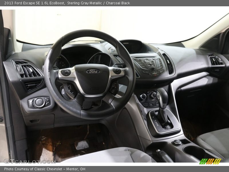 Sterling Gray Metallic / Charcoal Black 2013 Ford Escape SE 1.6L EcoBoost