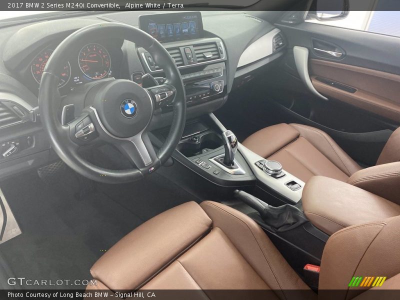  2017 2 Series M240i Convertible Terra Interior