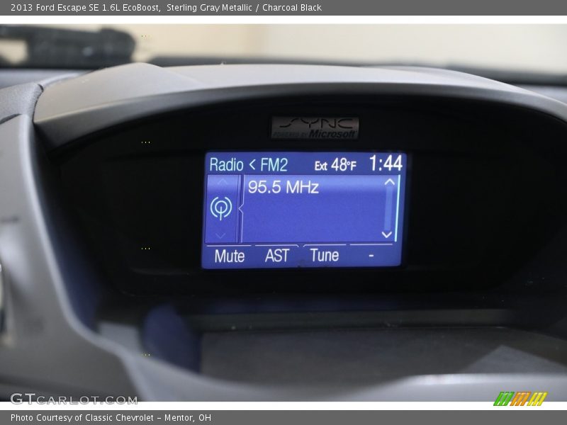 Sterling Gray Metallic / Charcoal Black 2013 Ford Escape SE 1.6L EcoBoost