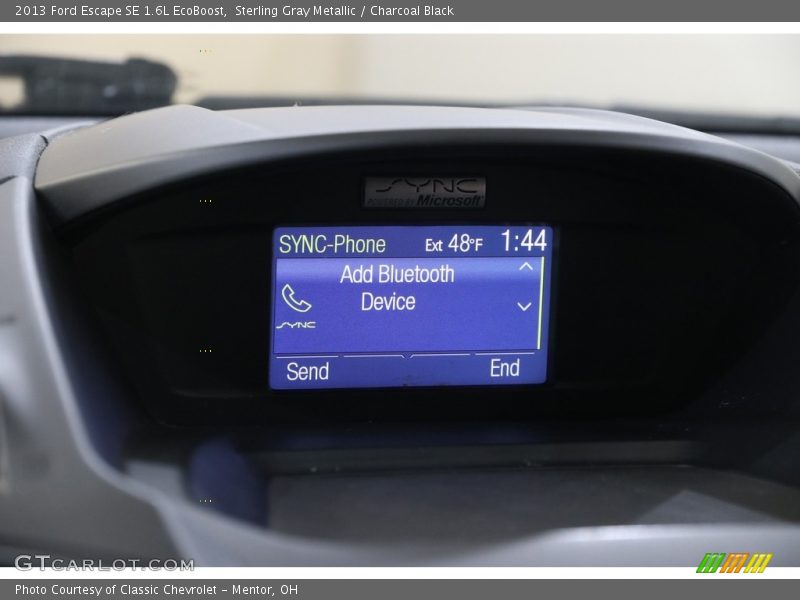 Sterling Gray Metallic / Charcoal Black 2013 Ford Escape SE 1.6L EcoBoost