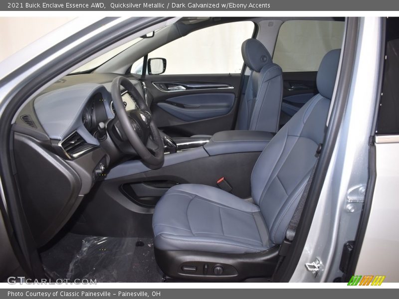 Quicksilver Metallic / Dark Galvanized w/Ebony Accents 2021 Buick Enclave Essence AWD