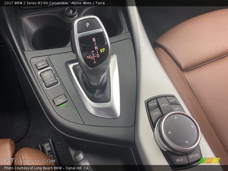  2017 2 Series M240i Convertible 8 Speed Sport Automatic Shifter