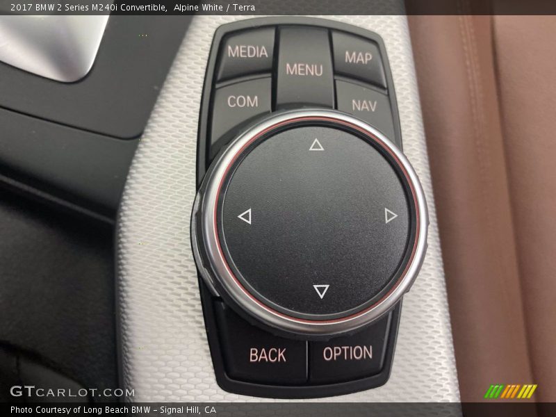 Controls of 2017 2 Series M240i Convertible