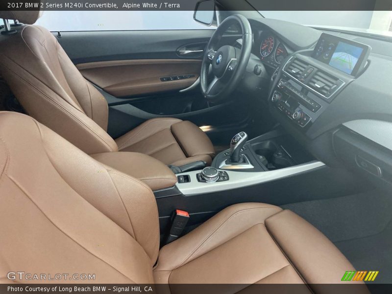 Front Seat of 2017 2 Series M240i Convertible