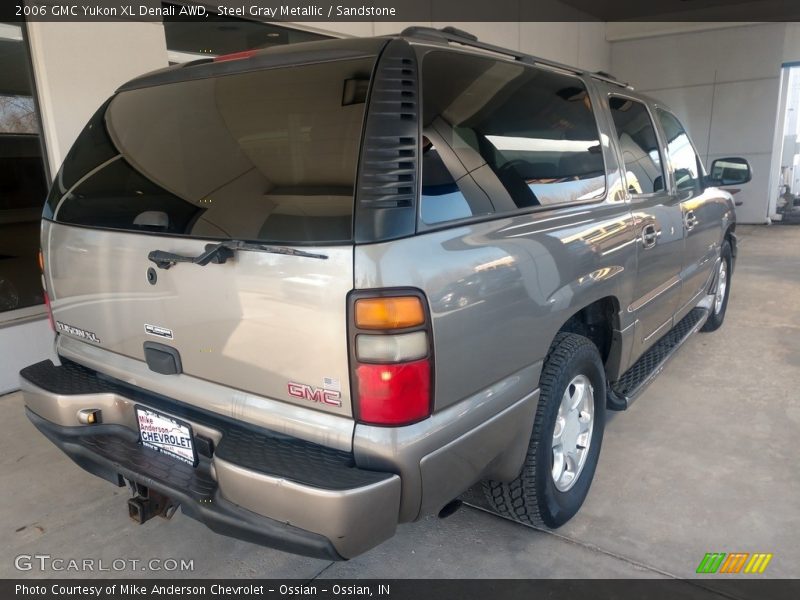 Steel Gray Metallic / Sandstone 2006 GMC Yukon XL Denali AWD