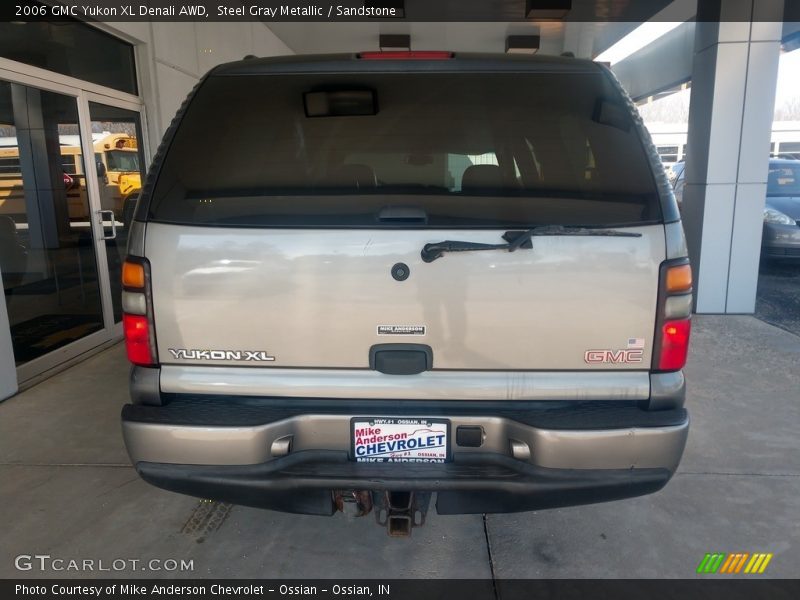 Steel Gray Metallic / Sandstone 2006 GMC Yukon XL Denali AWD