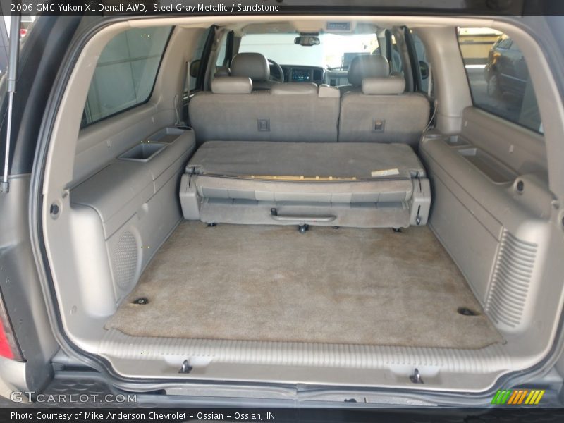 Steel Gray Metallic / Sandstone 2006 GMC Yukon XL Denali AWD