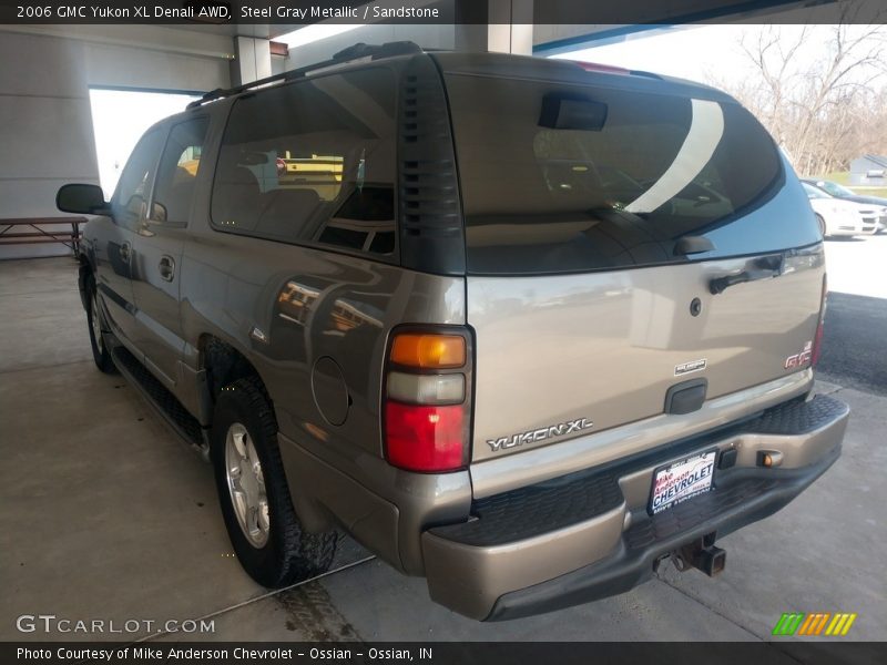 Steel Gray Metallic / Sandstone 2006 GMC Yukon XL Denali AWD