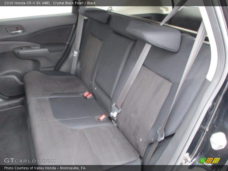 Crystal Black Pearl / Black 2016 Honda CR-V EX AWD