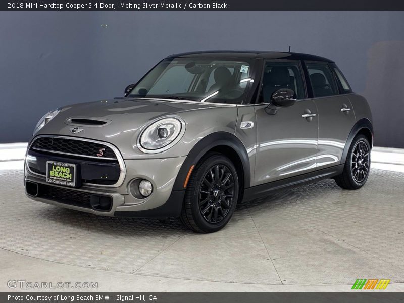 Melting Silver Metallic / Carbon Black 2018 Mini Hardtop Cooper S 4 Door