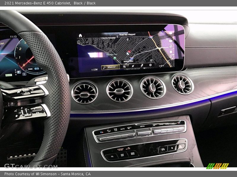 Black / Black 2021 Mercedes-Benz E 450 Cabriolet