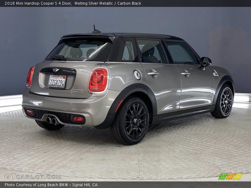 Melting Silver Metallic / Carbon Black 2018 Mini Hardtop Cooper S 4 Door